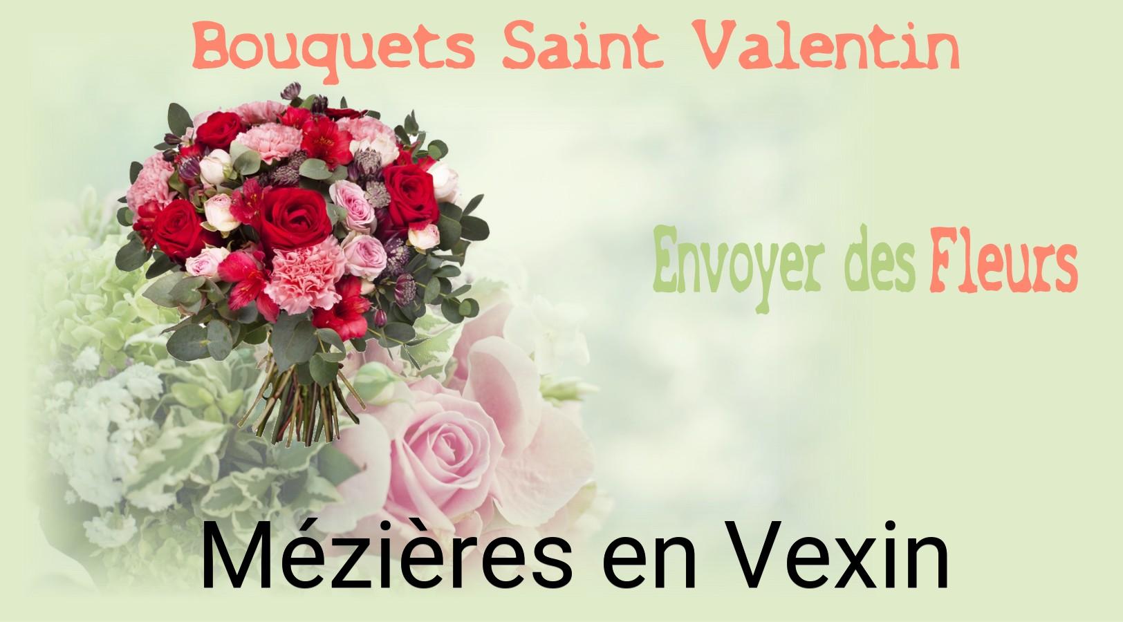 Roses de Saint-Valentin livrées à Mézières-en-Vexin